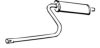 WALKER 15942 Middle Silencer